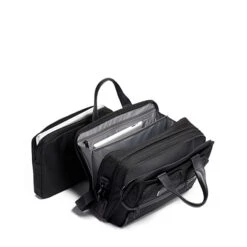 Tumi Alpha Expandable Organizer Laptop Brief Black -Reisopslagwinkel image 9880