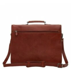 Castelijn & Beerens Verona Laptoptas 15.6" 3-vaks Licht Bruin -Reisopslagwinkel image 9960